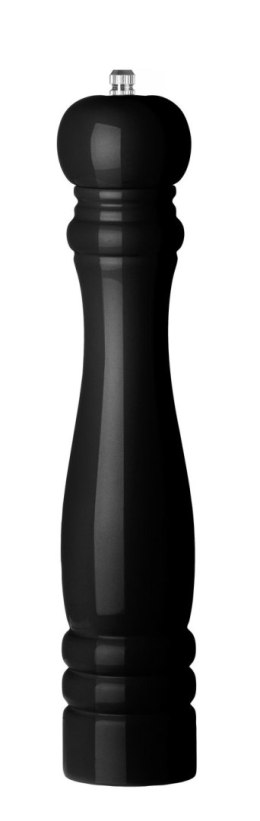 Młynek do pieprzu drewniany, HENDI, czarny, o60x(H)315mm Hendi