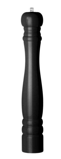 Młynek do pieprzu drewniany, HENDI, czarny, o65x(H)415mm Hendi