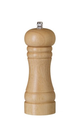 Młynek do pieprzu drewniany, HENDI, jasne drewno, o57x(H)165mm Hendi