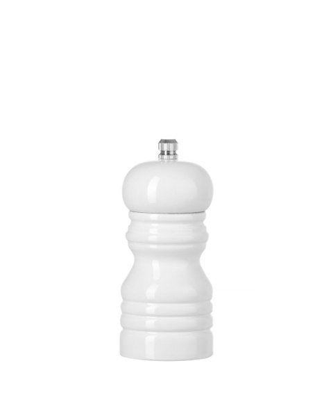 Młynek do soli drewniany, HENDI, biały, o50x(H)113mm Hendi