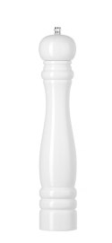 Młynek do soli drewniany, HENDI, biały, o60x(H)315mm Hendi