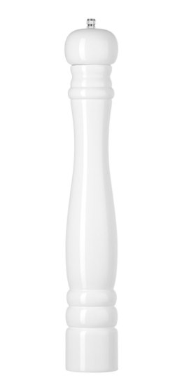 Młynek do soli drewniany, HENDI, biały, o65x(H)415mm Hendi