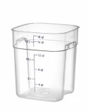 Pojemnik na żywność CamSquares Fresh Pro, Cambro, 17,2L, transparentny