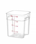 Pojemnik na żywność CamSquares Fresh Pro, Cambro, 7,6L, transparentny, 229x229x(H)243mm