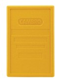 Pokrywa do pojemników termoizolacyjnych Cam GoBox ładowanych od góry, Cambro, żółta, żółty, 600x400x(H)34mm