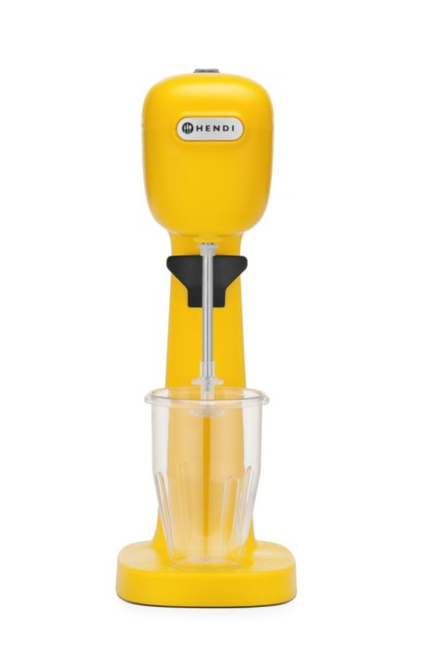 Shaker do koktajli mlecznych - Design by Bronwasser - żółty Hendi