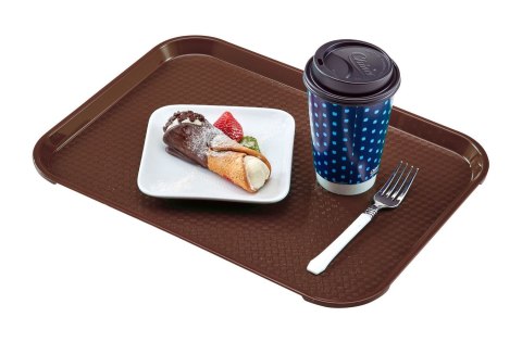 Taca CAMBRO z polipropylenu fast food brązowa
