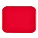 Taca CAMBRO z polipropylenu fast food czerwona
