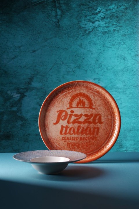 Talerz do pizzy Recipe Collection Brick Red, HENDI, czerwony, o310mm Hendi