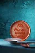 Talerz do pizzy Recipe Collection Brick Red, HENDI, czerwony, o310mm Hendi