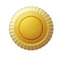 Talerz płytki PICARDIE AMBER, Duralex, pomarańczowy, o230x(H)20mm
