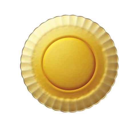 Talerz płytki PICARDIE AMBER, Duralex, pomarańczowy, o230x(H)20mm