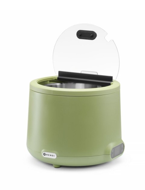 UNIQ Kociołek do zupy, HENDI, 8L, zielony, 220-240V/500W, o366x(H)325mm Hendi