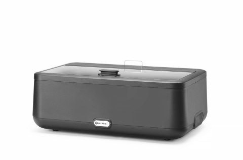 UNIQ Podgrzewacz elektryczny, HENDI, czarny, 220-240V/700W, 607x402x(H)250mm Hendi