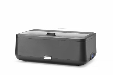 UNIQ Podgrzewacz elektryczny, HENDI, czarny, 220-240V/700W, 607x402x(H)250mm Hendi