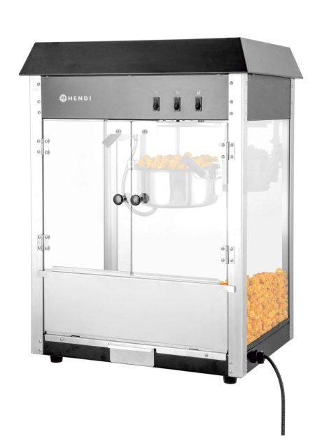 Urządzenie do popcornu, HENDI, czarny, 230V/1500W, 560x420x(H)770mm Hendi