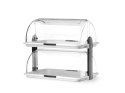 Witrynka rolltop podwójna, HENDI, 380x260x(H)355mm Hendi