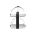 Witrynka rolltop podwójna, HENDI, 380x260x(H)355mm Hendi