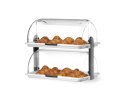 Witrynka rolltop podwójna, HENDI, 380x260x(H)355mm Hendi