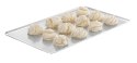Blacha wypiekowa, perforowana, z 4 rantami, HENDI, srebrny, 600x400x(H)10mm, Prostokątny