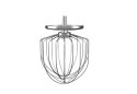 Blackbolt mikser planetarny HENDI, HENDI, 7L, czarny, 220-240V/1500W, 460x310x(H)379mm Hendi