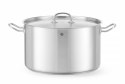 Garnek średni z pokrywką, HENDI, Kitchen Line, 15L, ⌀320x(H)190mm