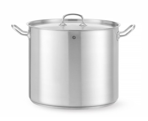 Garnek wysoki z pokrywką, HENDI, Kitchen Line, 21L, ⌀320x(H)270mm