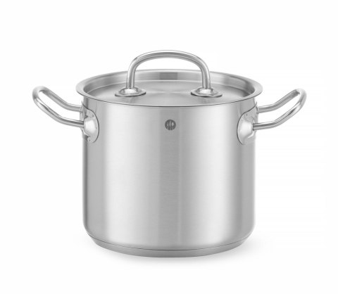 Garnek wysoki z pokrywką, HENDI, Kitchen Line, 32L, ⌀360x(H)320mm