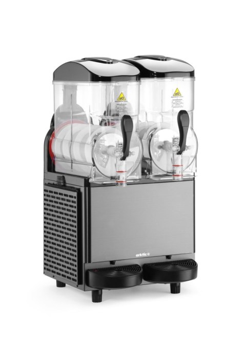 Granitor 2x12 l, Arktic, 24L, czarny, 220-240V/710W, 415x507x(H)810mm