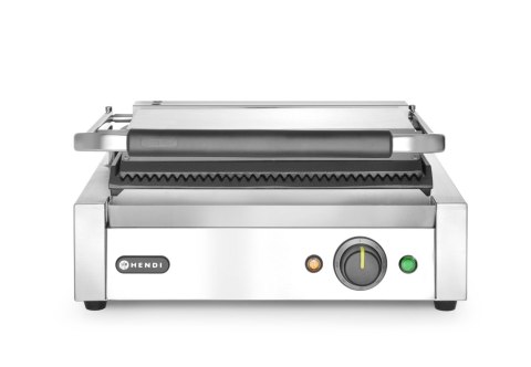 Grill kontaktowy PANINI - ryflowany Hendi