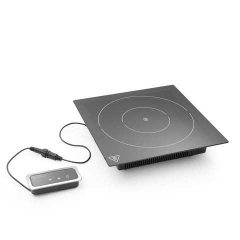 Grzałka indukcyjna do wbudowania 1000 W, Fine Dine, czarny, 230V/1000W, 350x397x(H)85mm