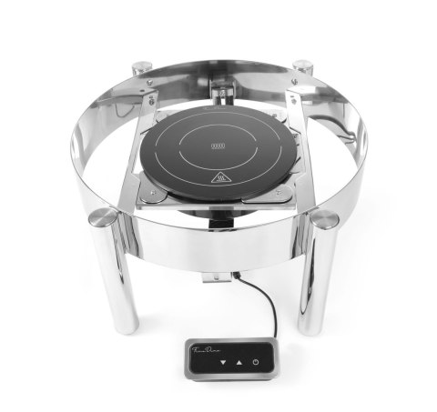 Grzałka indukcyjna do wbudowania 800 W, Fine Dine, czarny, 230V/800W, ⌀245x(H)80mm