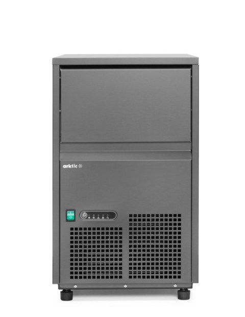 Kostkarka do lodu, Arktic, czarny, 230V/385W, 380x520x(H)637mm