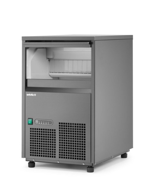 Kostkarka do lodu, Arktic, czarny, 230V/385W, 380x520x(H)637mm