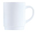 Kubek Restaurant, Arcoroc, 250 ml, 0,25L, biały, 6 szt., ⌀72x(H)89mm