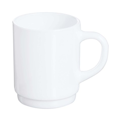 Kubek Restaurant, Arcoroc, 250 ml, 0,25L, biały, 6 szt., ⌀72x(H)89mm