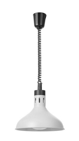 Lampa do podgrzewania potraw wisząca, w kształcie dzwonu, HENDI, biały, 230V/250W, ⌀295x(H)207mm