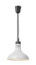 Lampa do podgrzewania potraw wisząca, w kształcie dzwonu, HENDI, biały, 230V/250W, ⌀295x(H)207mm