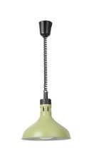 Lampa do podgrzewania potraw wisząca, w kształcie dzwonu, HENDI, zielony, 230V/250W, ⌀295x(H)207mm