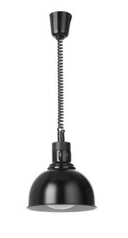 Lampa do podgrzewania potraw wisząca, w kształcie kopuły, HENDI, czarny, 230V/250W, ⌀250x(H)207mm