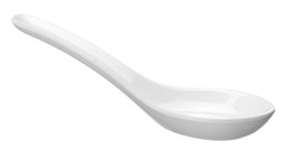Łyżka przystawkowa z melaminy, HENDI, biały, 130x45mm