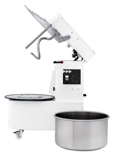 Miesiarka spiralna z podnoszoną głowicą i wyjmowaną dzieżą, 10 l, Prismafood, 35 kg/godz., 10L, 230V/370W, 380x600x(H)645mm