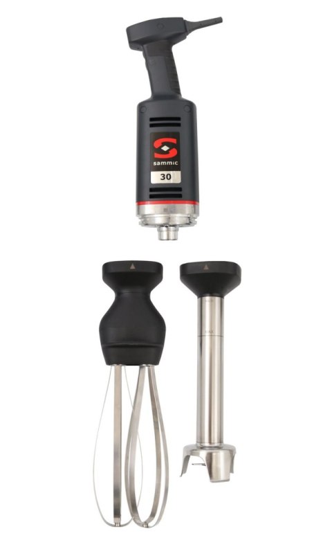 Mikser ręczny z ramieniem miksującym i wymiennym ramieniem ubijającym MB-31, Sammic, 230V/400W, ⌀98x614mm