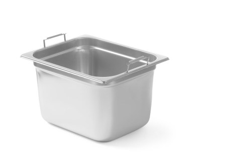POJEMNIK GN 1/2 Z CHOWANYMI UCHWYTAMI - 325x265 mm Hendi