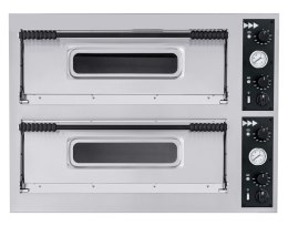 Piec do pizzy Basic XL 66, HENDI, 2 komory, 400V/18000W, 1365x955x(H)745mm