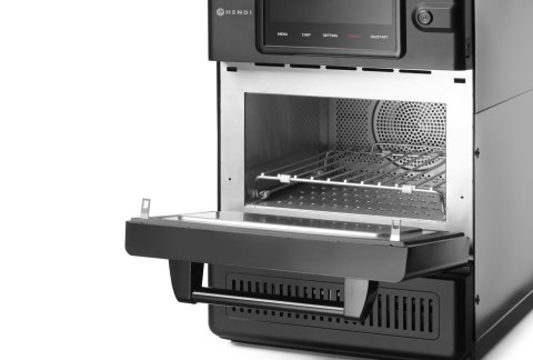 Piec konwekcyjno-mikrofalowy CombiTurbo , HENDI, 18L, czarny, 230V/3000W, 402x735x(H)608mm