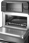 Piec konwekcyjno-mikrofalowy CombiTurbo , HENDI, 18L, czarny, 230V/3000W, 402x735x(H)608mm