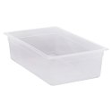 Pojemnik GN 1/2 z przezroczystego polipropylenu, Cambro, GN 1/2, transparentny, 325x260x(H)65mm 3 l