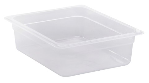 Pojemnik GN 1/2 z przezroczystego polipropylenu, Cambro, GN 1/2, transparentny, 325x260x(H)65mm 5,9 l