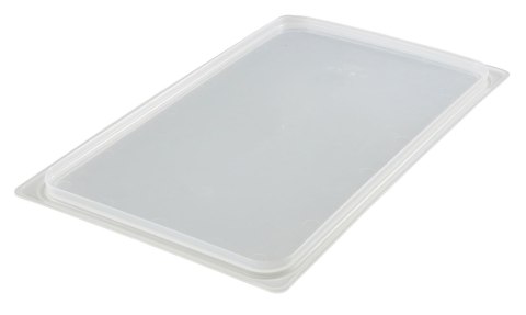 Pokrywka Camwear tylko do pojemników GN serii Camwear i przezroczystego polipropylenu, Cambro, GN 1/1, transparentny, 324x533x(H